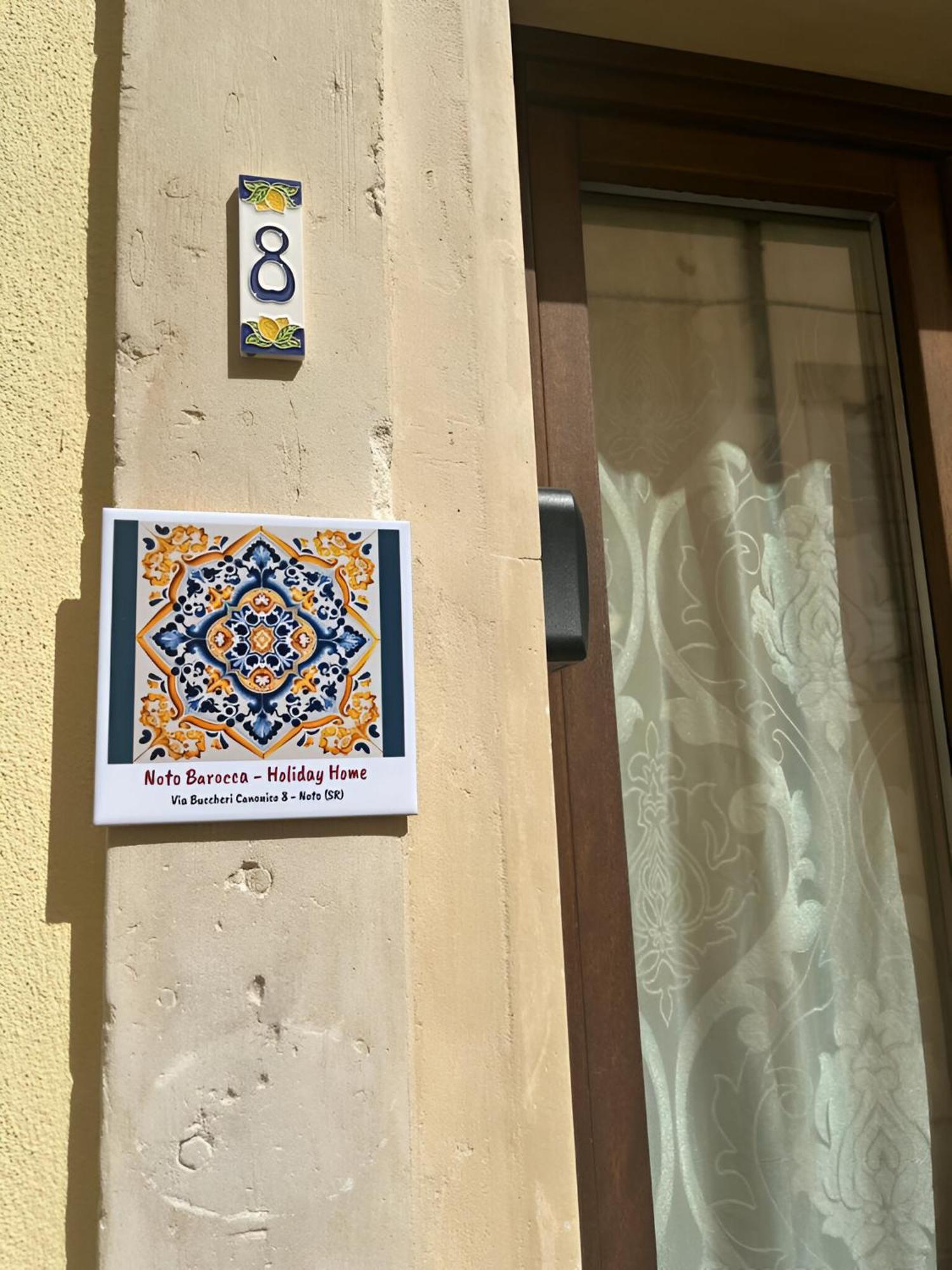 Noto Barocca - Holidayhome Eksteriør billede